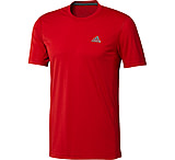 Image of Adidas Terrex Ultimate Short Sleeve Tee - Men's-Light Scarlet-Small