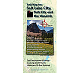 Image of Adventure Maps Salt Lake City, Park City and the Wasatch Trail Map