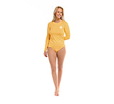 Image of Body Glove Smoothies Sleek Long Sleeve Rashguard - Canary D532FE51