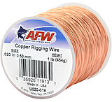 Image of AFW U020-01# Copper Rigging Wire .020 In, 0.51 mm Dia, 1 Lb, 454 G