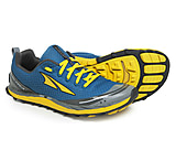 Image of Altra Arrows Superior 2.0 Trail Running Shoe - Men's-Blue/Yellow-Medium-11 US