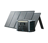 Image of Anker 757 Solar Generator w/ two Solar Panels