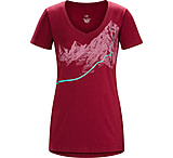 Image of Arc'teryx Afterglo V-Neck Short Sleeve Shirt - Women's