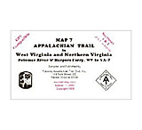 Image of AP Trail Conservancy: Appalachian Trail Map: Northern Virginia-north
