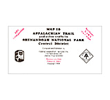 Image of AP Trail Conservancy: Appalachian Trail Map: Shenandoah Central