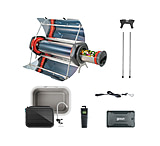 Image of GoSun Fusion Kit w/ Flow Pro, Solar Heated Camp Shower, Water Purifier