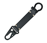 Image of Baladeo Colonel Keychain Carabiner with Black Leather