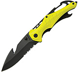 Image of Baladeo Security Knife Yellow Folding Knife
