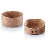 Image of Bambu Adjust-A-Bowl' 8in Cork Fabric Bowl