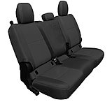 Image of Bartact 2019-21 Jeep Gladiator JT 4-Door w/o Fold-Down Armrest Rear Bench Seat Covers