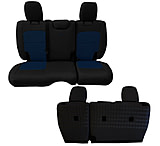 Image of Bartact Jeep JLU No Armrest Seat Covers Rear Split Bench 2018 plus Wrangler