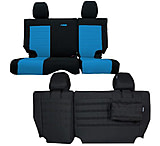 Image of Bartact Jeep Seat Covers Rear Split Bench 13-18 Wrangler JKU
