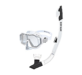 Image of Body Glove Predator Purge Mask/Snorkel Set - White/Black 30A2A775