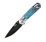 Image of Bear and Son Knives Bear Edge Brisk 3.0 Frame Lock Knife TrueTimber Rift Blue SS 3 Black F43BBB4A