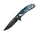 Image of Bear and Son Knives Bear Edge Sideliner Spring Assisted Knife TrueTimber Rift Zytel 3.5 Black 46763D50