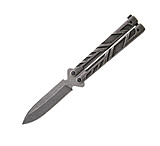 Image of Bear &amp; Son Cutlery 5 3/8 Bear Song Vii Stonewashed Titanium Butterfly