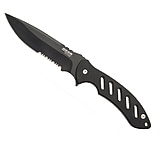 Image of Bear &amp; Son Cutlery Brisk 1.0 9 3/4 Black Fixed Blade With Ballistic Sheath