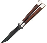 Image of Bear &amp; Son Knives Butterfly Black Folding Knife