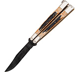 Image of Bear &amp; Son Knives Butterfly Stag Folding Knife