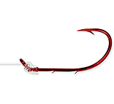 Image of BearPaw Red Sea Guard Snelled Hook / 18in Mono Leader