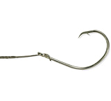 Image of BearPaw Sea Guard Circle Hook Nylawire Snelled Hook