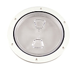 Image of Beckson Marine 6&quot; Clear Center Screw Out Deck Plate