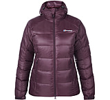 Image of Berghaus Popena Fusion Hooded Down Jacket - Women's Medium - Dark Purple