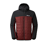 Image of Berghaus Reversa Synthetic Insulated Jacket - Men's Medium - Jet Black/Red Dahlia