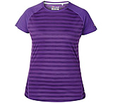 Image of Berghaus Stripe II Base SS Crew Tee - Women's-Dark Purple-Medium