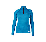 Image of Berghaus Thermal Base Half Zip - Women's Medium - Cloisonne/Evening Blue
