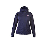 Image of Berghaus Valparola SoftShell Jacket - Women's Medium - Evening Blue/Dark Blue