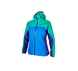 Image of Berghaus Vapour Storm Jacket - Women's-Parakeet Green/Race Blue-Small