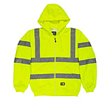 Image of Berne Hi-Vis Class 3 Lined Hooded Sweatshirt - Men's