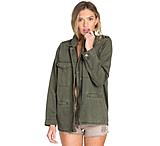 Image of Billabong Right Left Right, Zipped Army Jacket - Women's