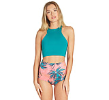 Image of Billabong Sleeveless Sea Crop Swim Top - Women's