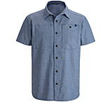 Image of Black Diamond Chambray Modernist Shirt - Mens