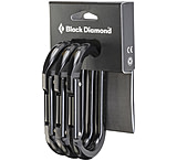 Image of Black Diamond Oval Carabiner - 3 Pack