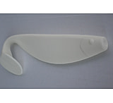Image of Blue Water Candy Shad Body 9in