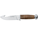 Image of Boker 621/13 Fox Leather Hunter Drop Fixed Blade Knife