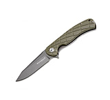 Image of Boker Magnum Foxtrott Sierra Folding Knife, Flipper, Framelock w/ Lanyard Hole and Pocket Clip