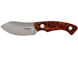 Image of Boker Manufactur Solingen Nessmi 1674 Fixed Blade Knife w/ Leather Sheath