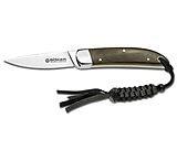 Image of Boker USA Beauty Fixed Blade Knife w/ Leather Sheath - 5.87in Overall Length