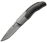 Image of Boker USA Ebony Damascus Folding Knife - 7.13 in Open Length