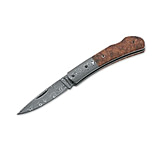 Image of Boker USA Magnum 5 1/2&quot; Damascus Quincewood Folding Knife