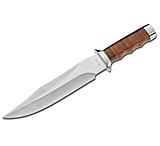 Image of Boker USA Magnum Giant Bowie 12.63" Fixed Blade Knife w/ Leather Sheath