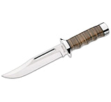 Image of Boker USA Outback Fixed Blade Field Knife w/ Leather Sheath - 6.34in Overall Length