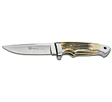 Image of Boker USA 9.5in Stag Forged Fixed Blade Hunting Knife w/ Sheath