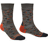 Image of Bridgedale Hike Midweight Merino Endurance Boot Pattern Socks - Men's