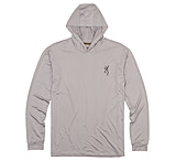 Image of Browning Hooded Graphic Long Sleeve Sun Shirt - Mens