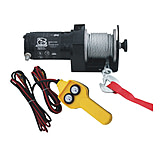 Image of Bulldog Winch 2000lb Utility Winch w/Over-size Hand Held Controller